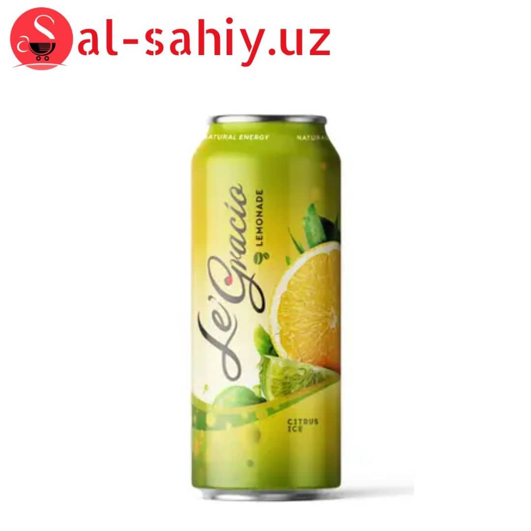 Gracio Lemonade 0.45л Green Ice Can 1