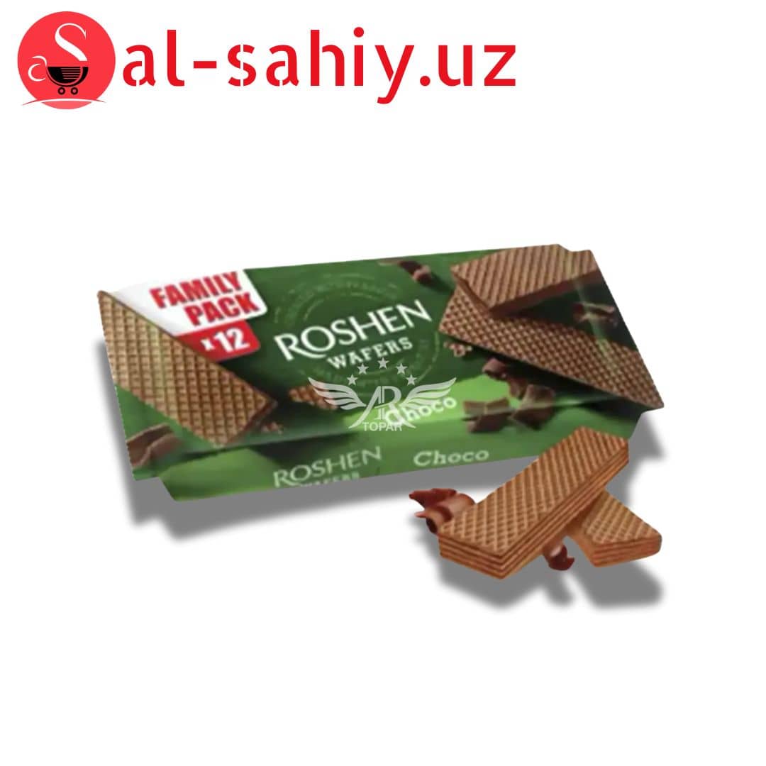 Вафли "ROSHEN" Wafers Cocoa 216 гр 1