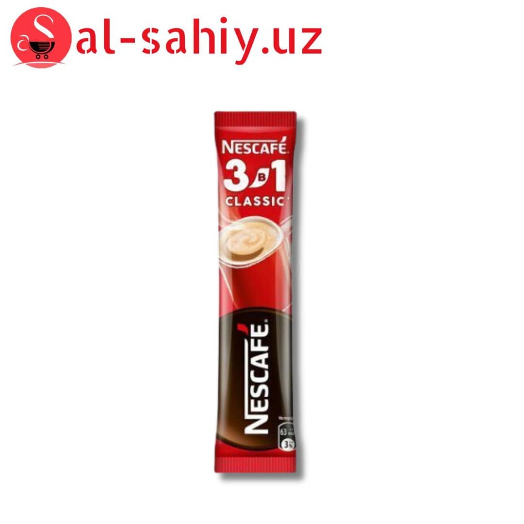 Напиток кофейный растворимый Nescafe 3в1 15г Классический Россия 1