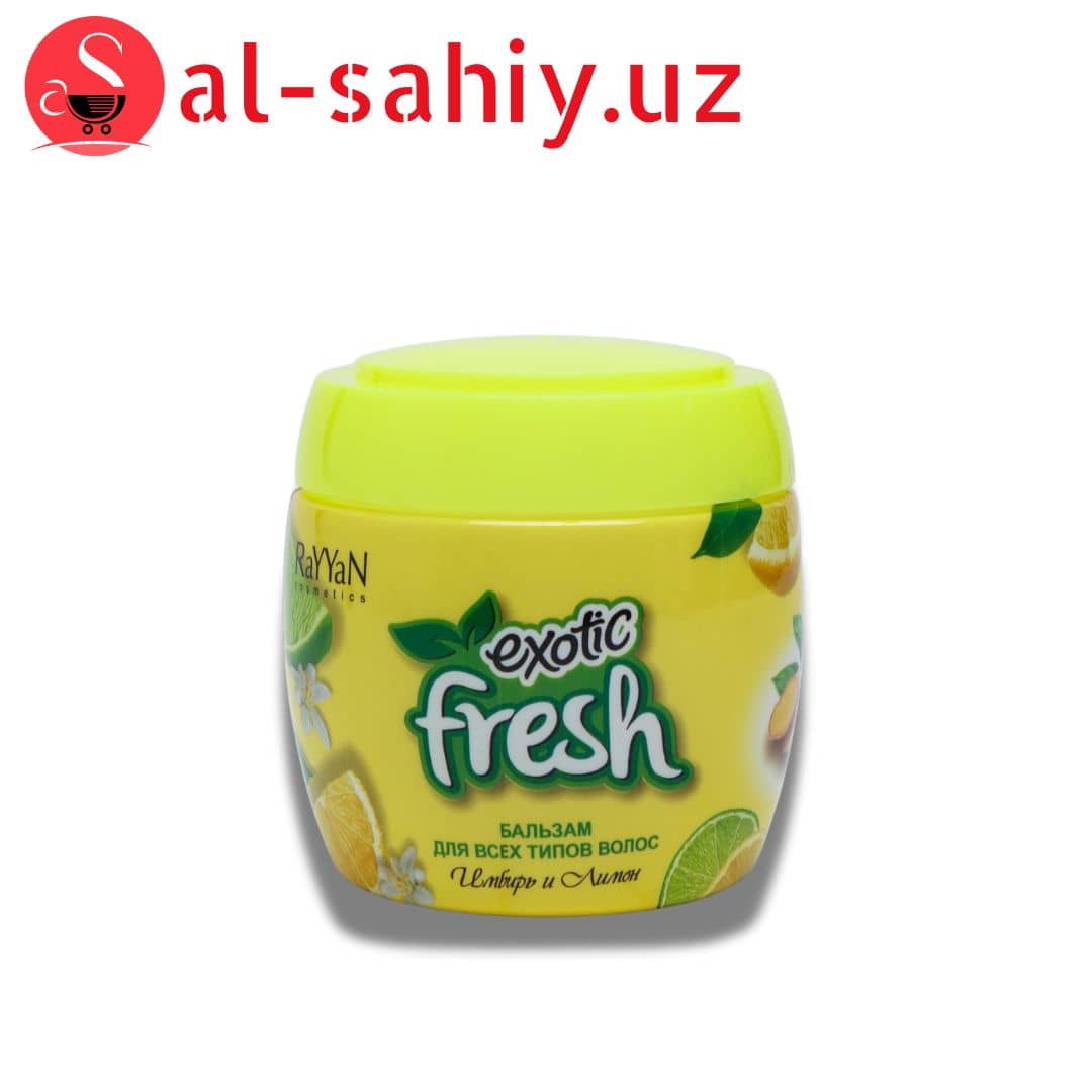 Rayyan Fresh Exotic балзам  имбир и лимон  500 мл 1