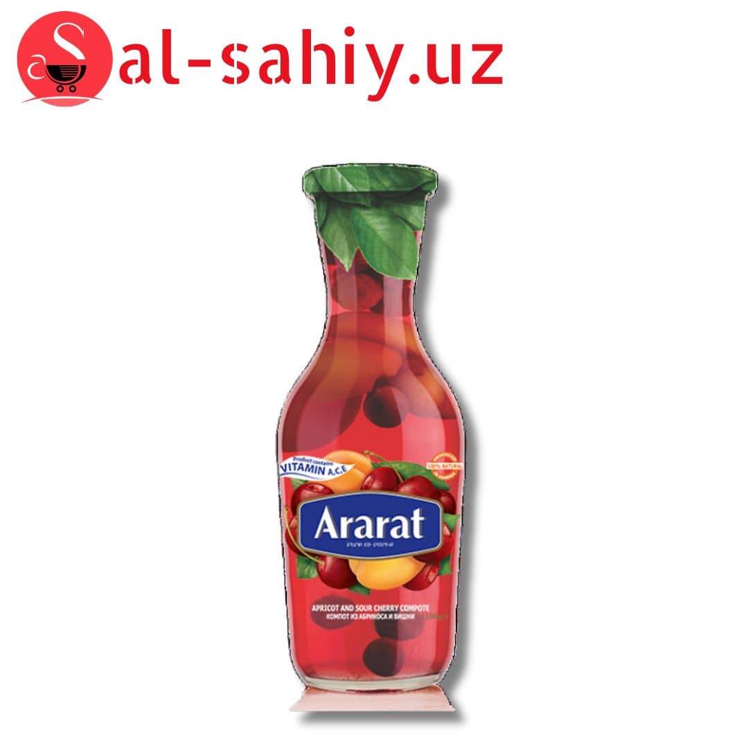 Компот Ararat Абрикос и вишня 1л 1