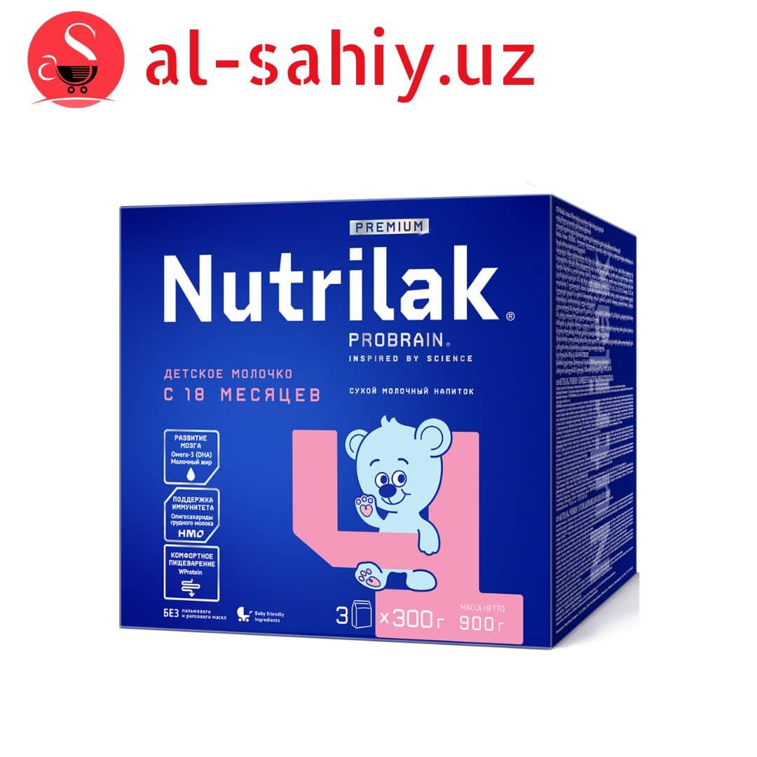 Сухая молочная смесь "Nutrilak Premium 4" 900 гр 1