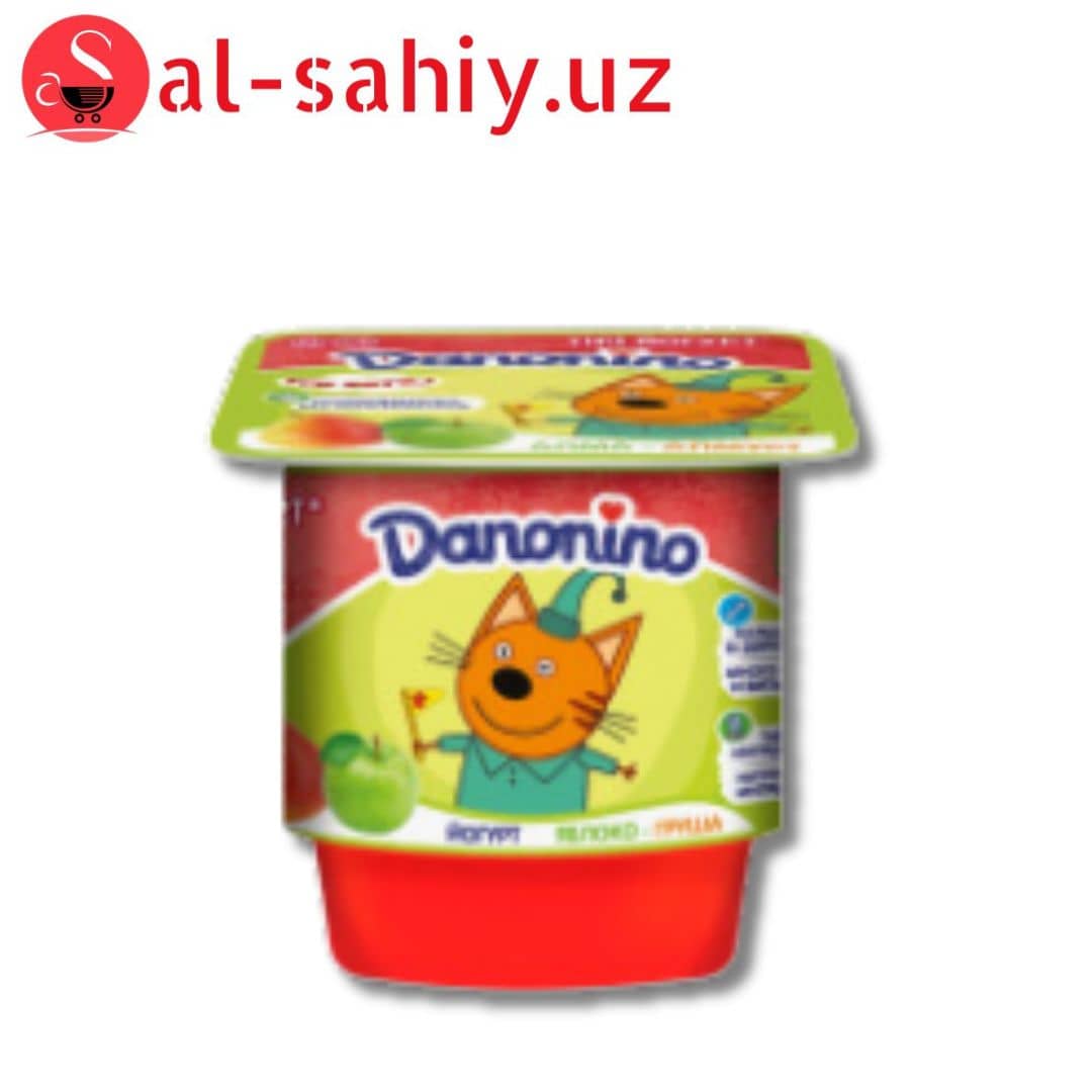 Йогурт Danonino Яблоко груша 100гр 1