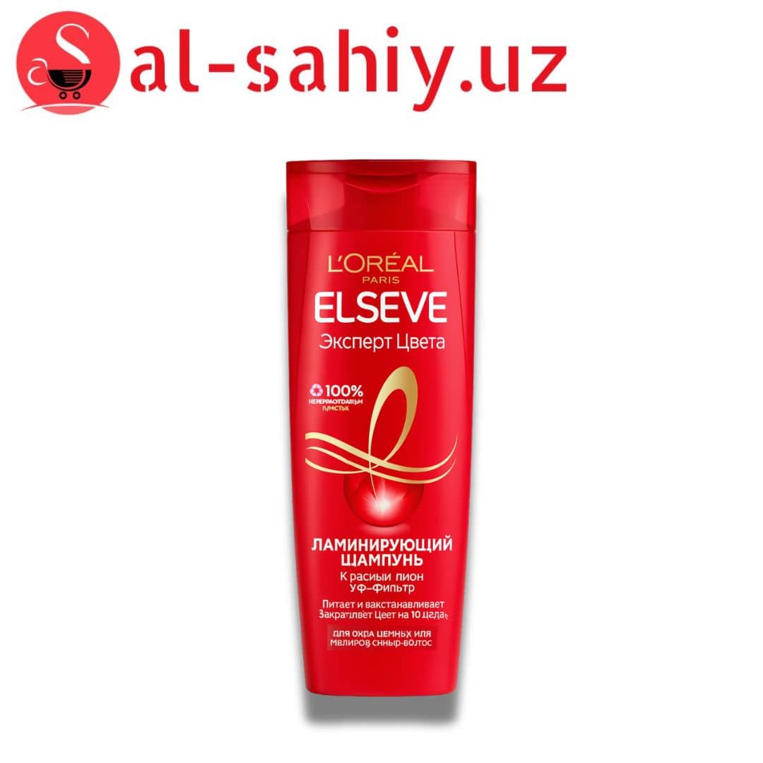ШАМПУНЬ-УХОД ELSEVE ЦВЕТ И БЛЕСК, 400МЛ 1