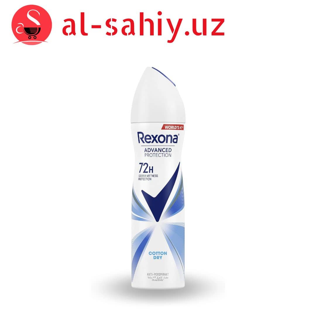 Спрей Rexona COTTON DRY 150мл Жен. 1