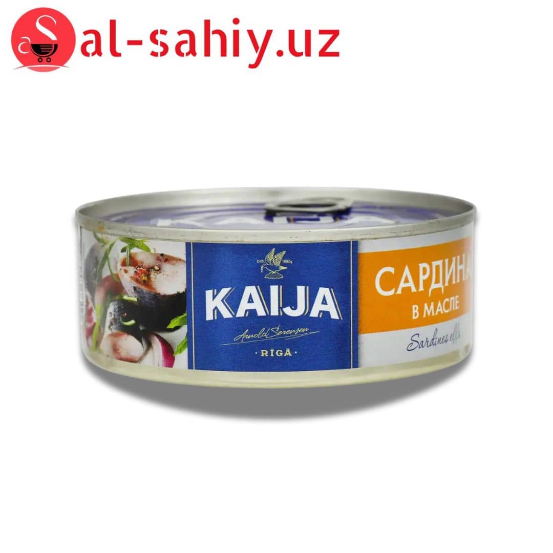 Kaija Сардины атлантические в масле 1