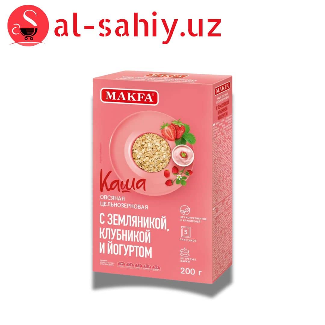 Makfa moment каша клубника йогурт 40 гр 1