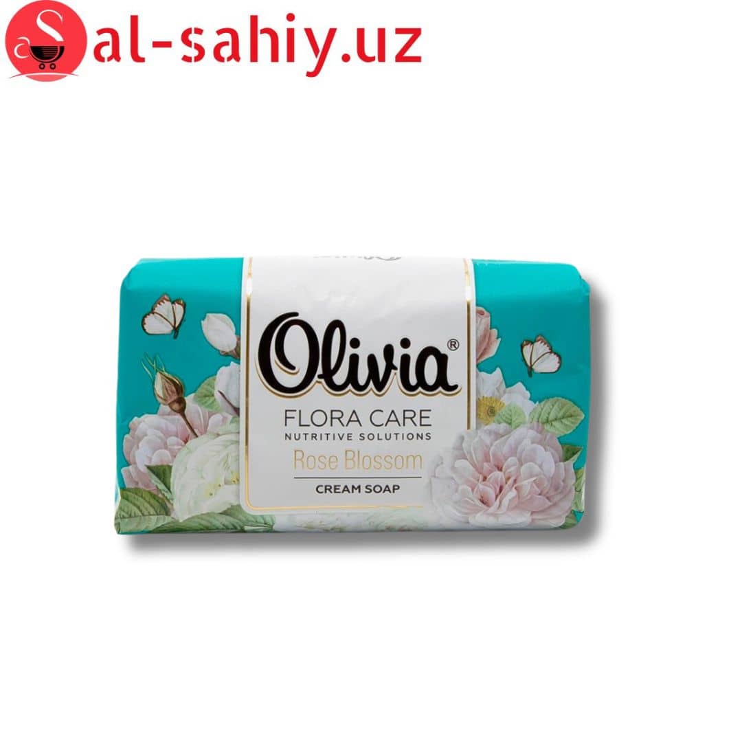 Мыло Olivia Flora Care Rose blossom 140гр 1