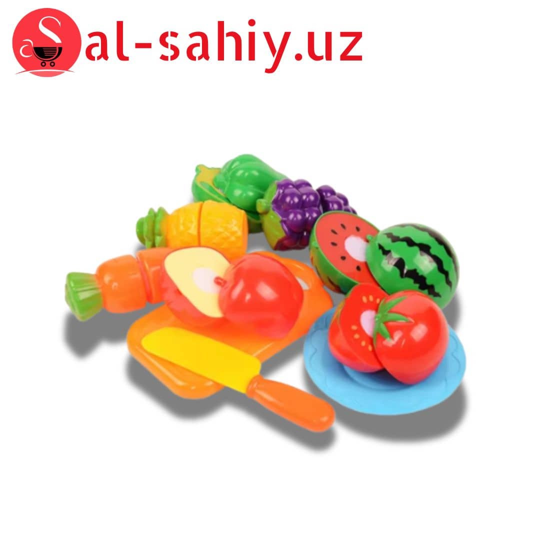 Детскийе игрушечные овощи  Fruit Cut 1