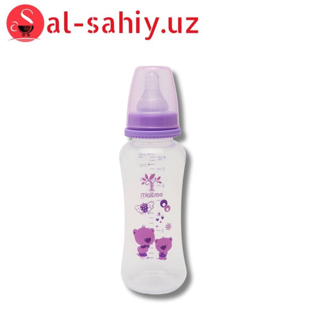 Бутылка Поилник Minitree 240мл 6+ 1