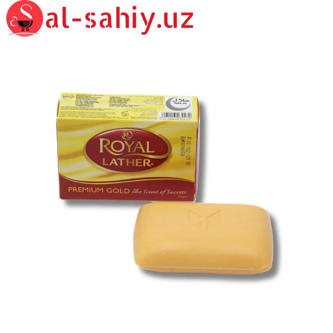 Мыло ROYAL Lather premium gold 150гр 1