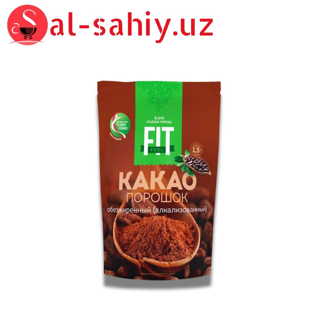 Какао обезжиренный, 150 гр, FitFeel 1