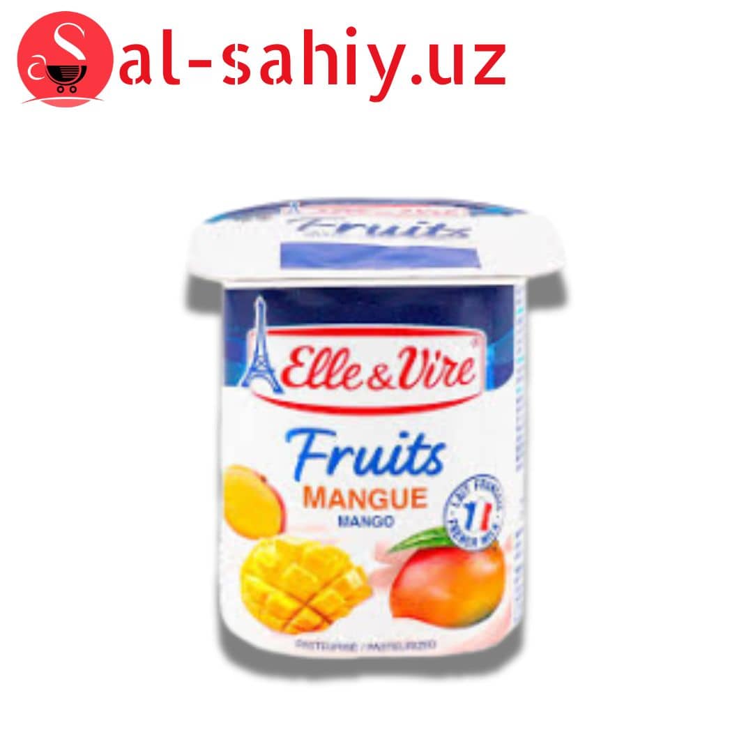 Десерт 1.5% молочный с клубникой Elle&Vire ст 125 1