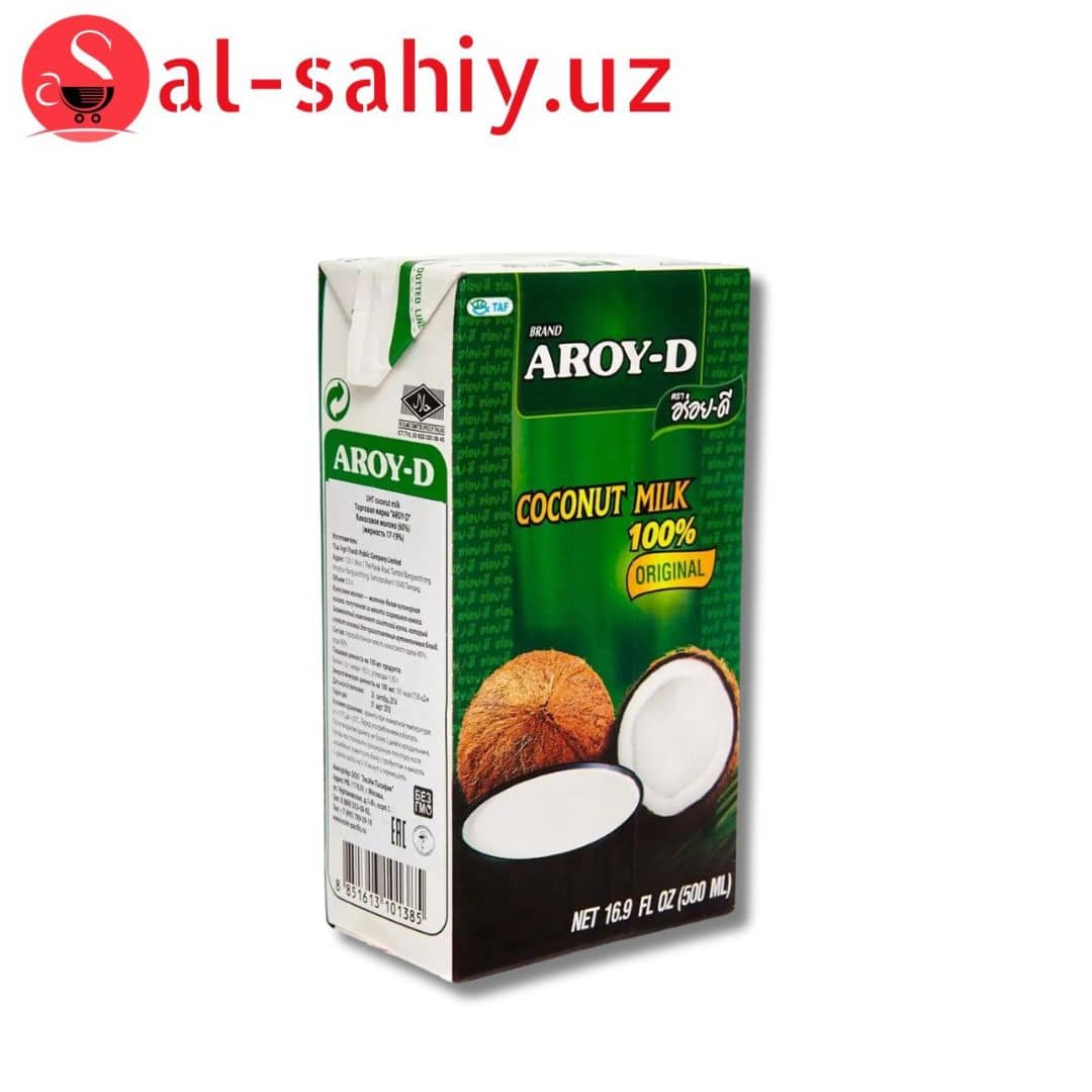 Молоко кокосовое Aroy-D, 500 мл 1