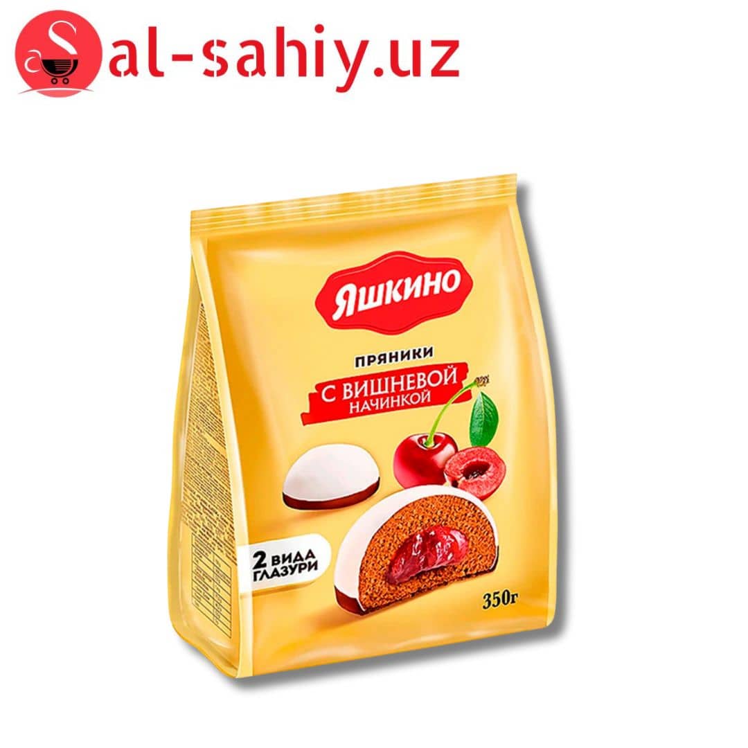 Прянник Яшкино с виш. начинкой 350гр 1