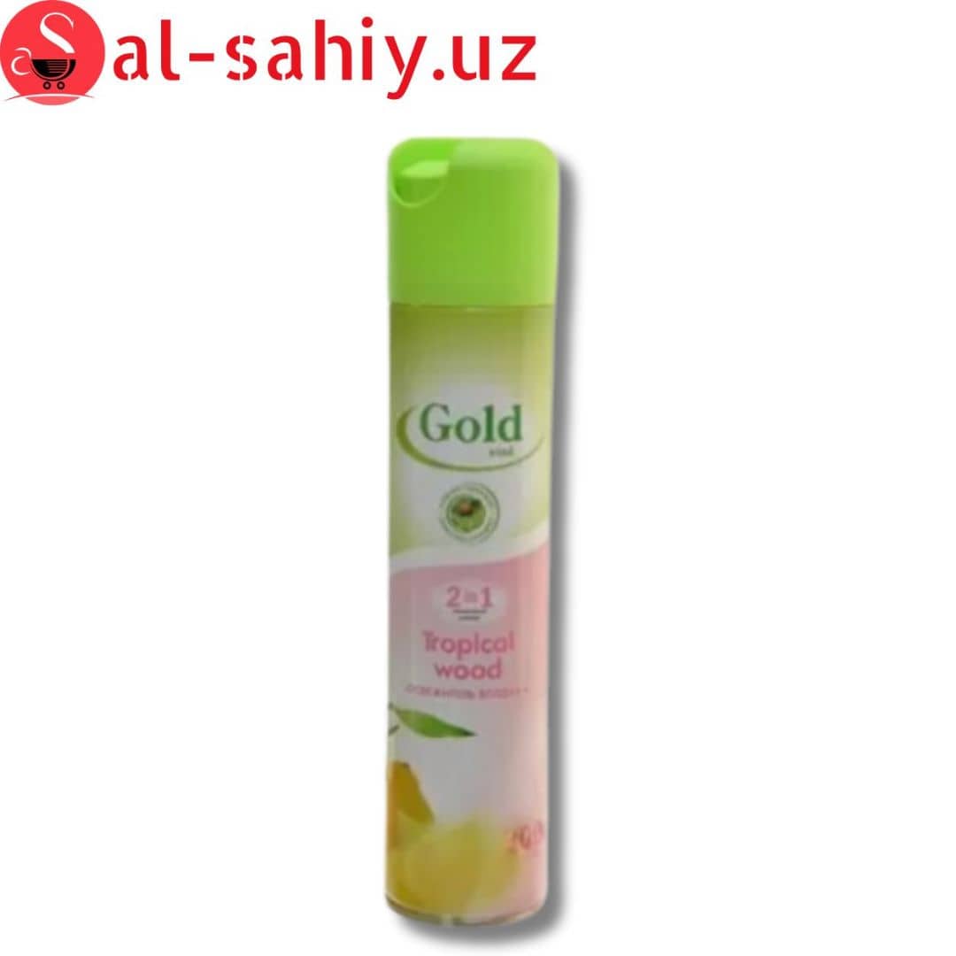 Освежитель воздуха "Gold Wind" Tropical wood 300мл 1