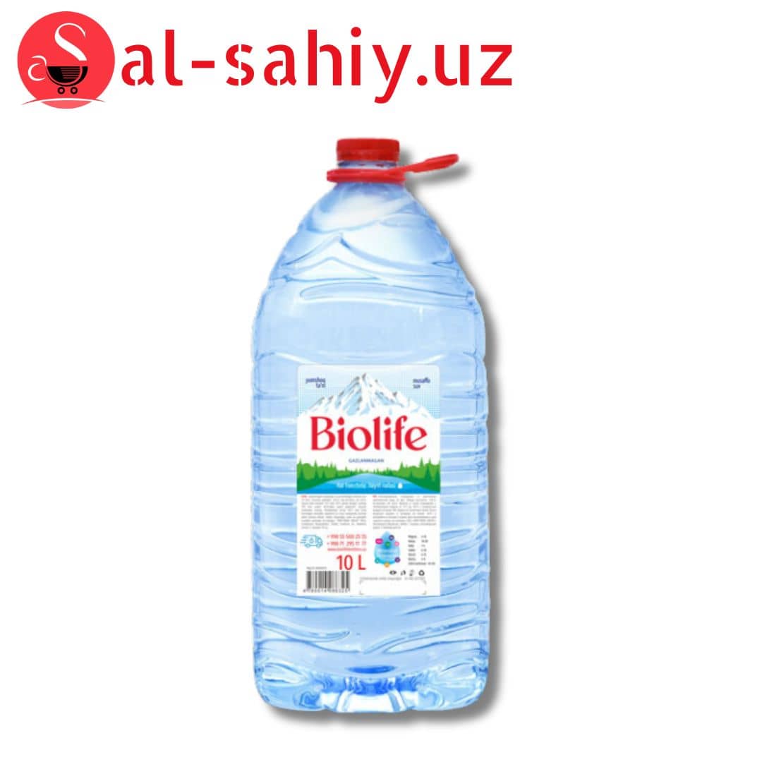 Вода безгаза - BIOLIFE 10л 1