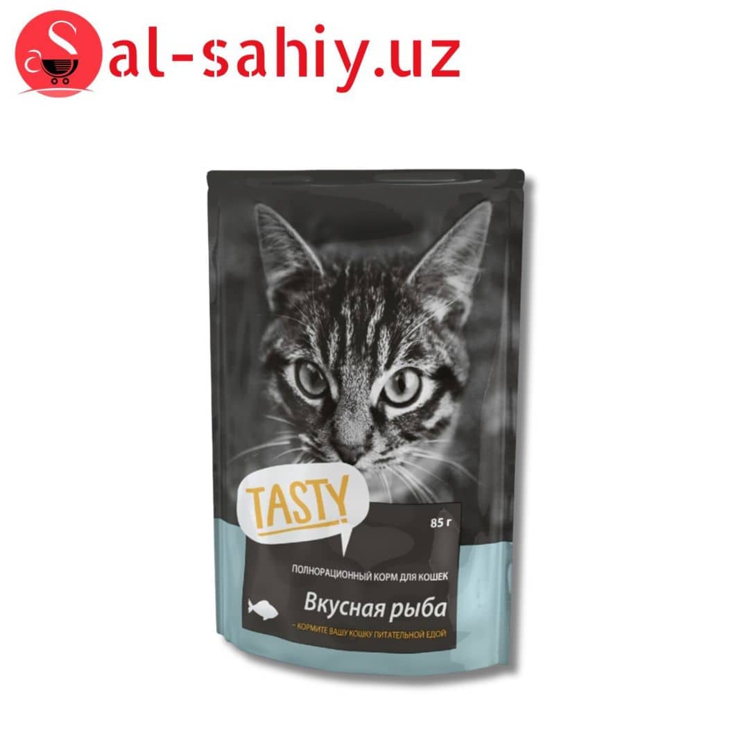 Корм для кошек Tasty Вкусная рыбка в желе (85 г) - 1