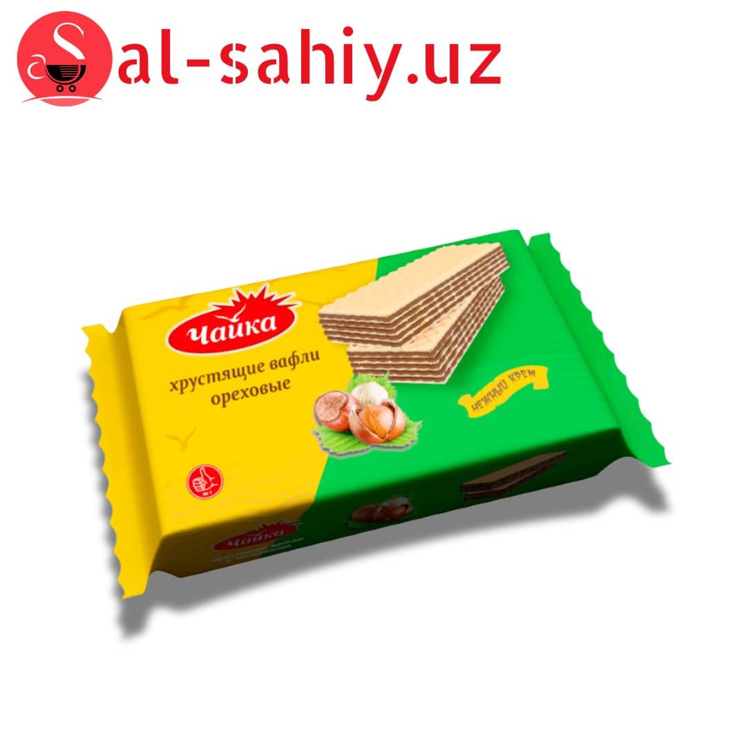 Вафли Чайка с фундуком 180гр 1