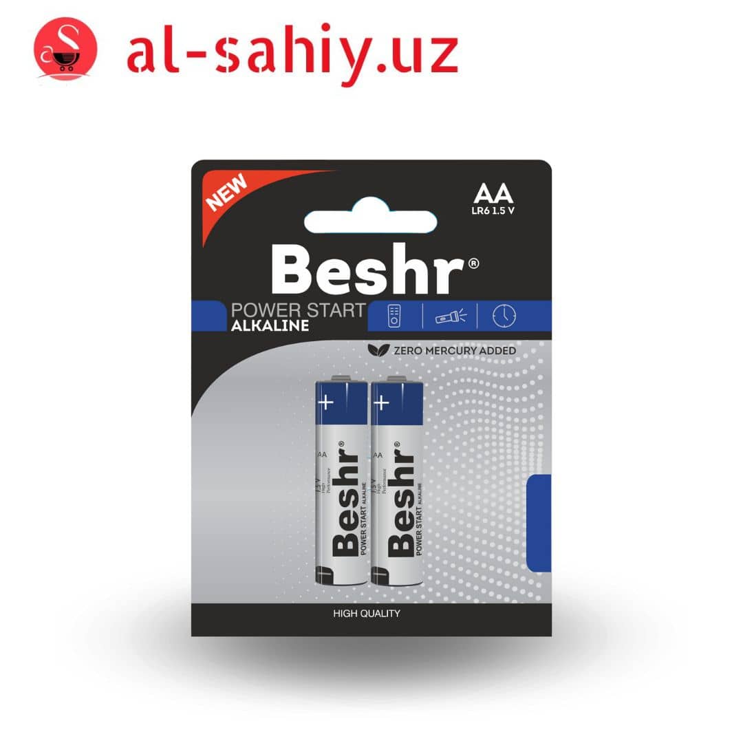 Батарейка Beshr AAA LR6 1.5V (синый) 1