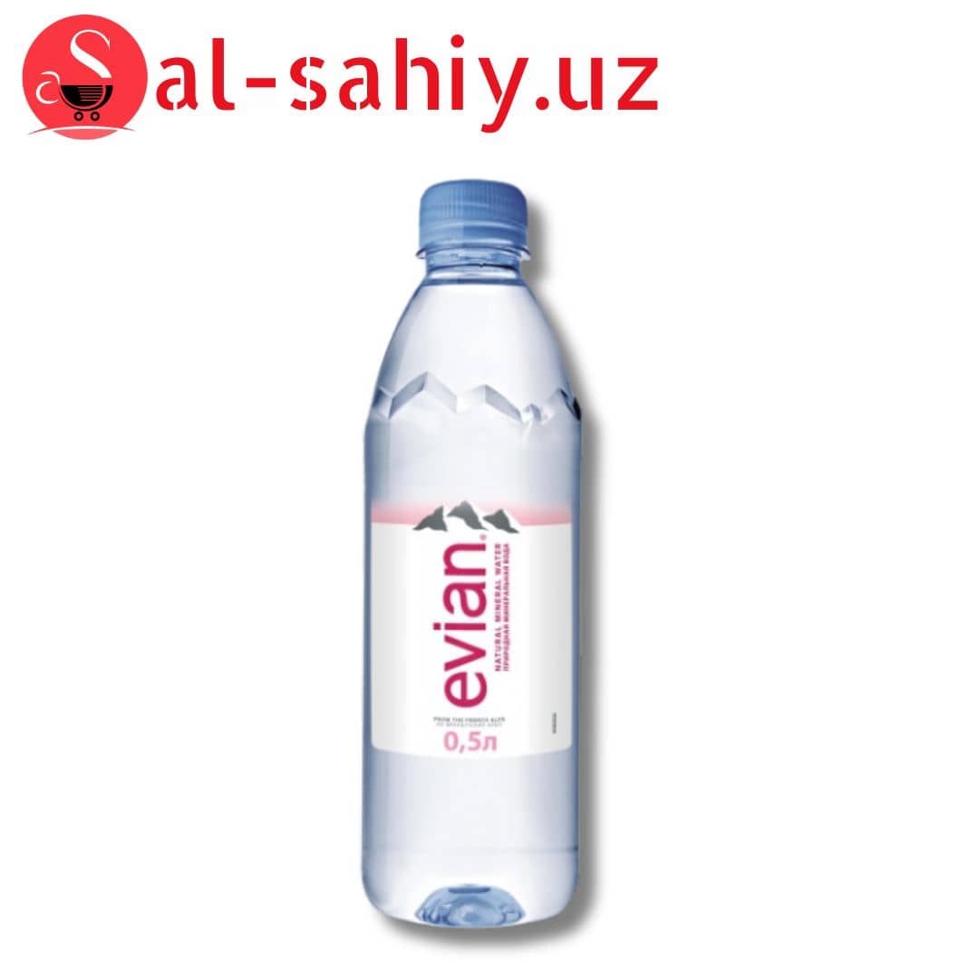 ВОДА МИНЕРАЛЬНАЯ ПРИРОДНАЯ ПИТЬЕВАЯ СТОЛОВАЯ EVIAN 0.5Л 1