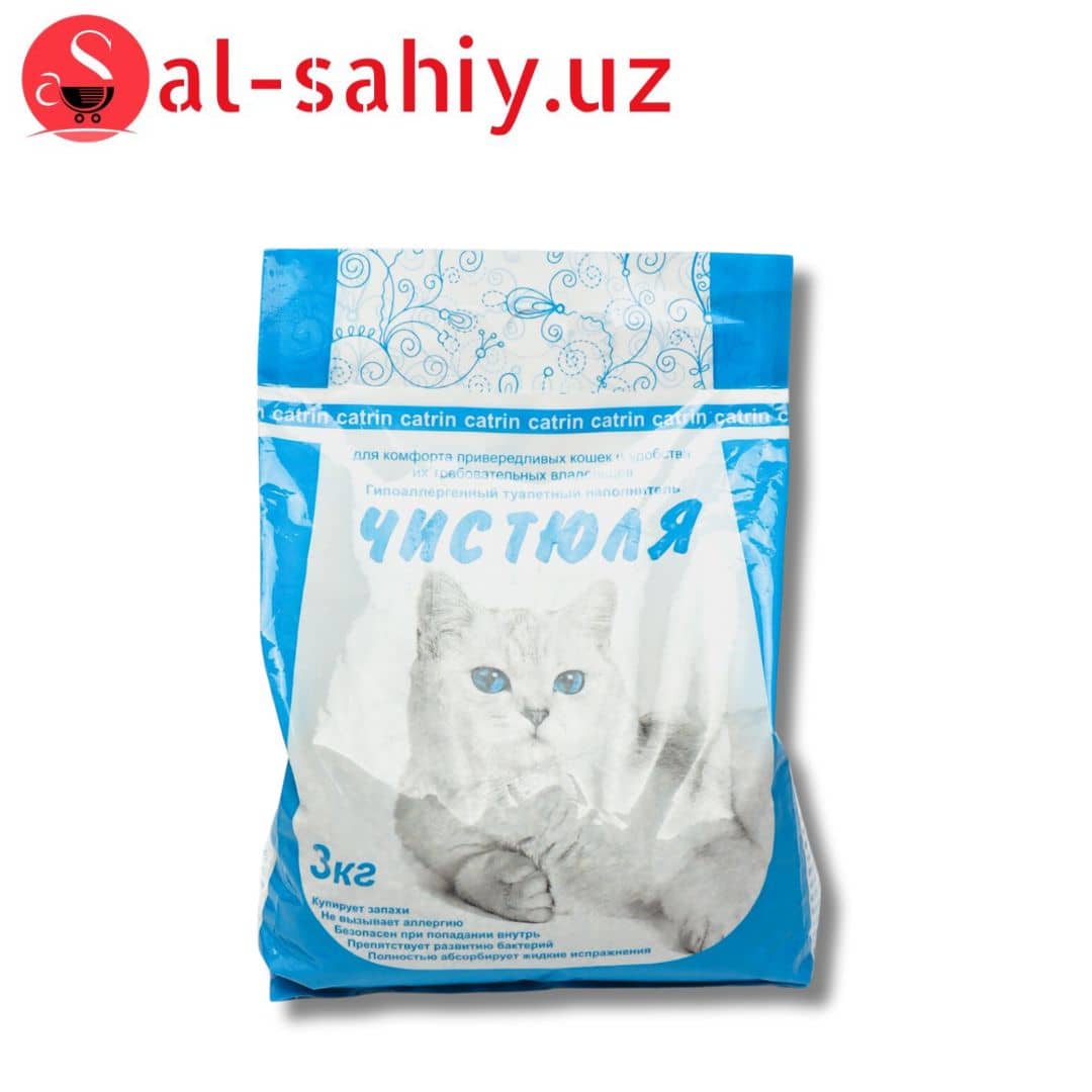 Комок для кошек Чистюля 3кг 1