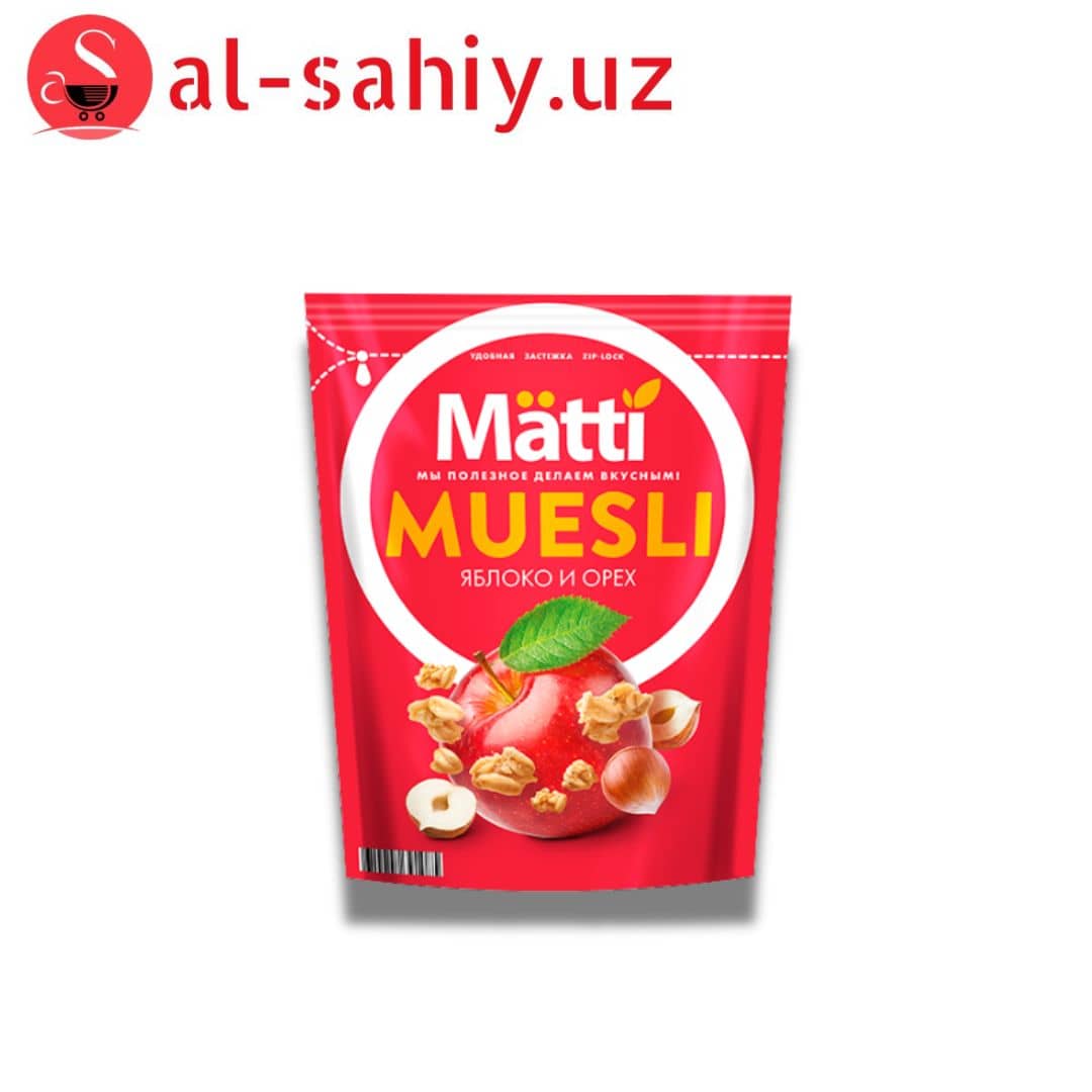 Мюсли Matti с Орехом и яблоком (250 г) 1
