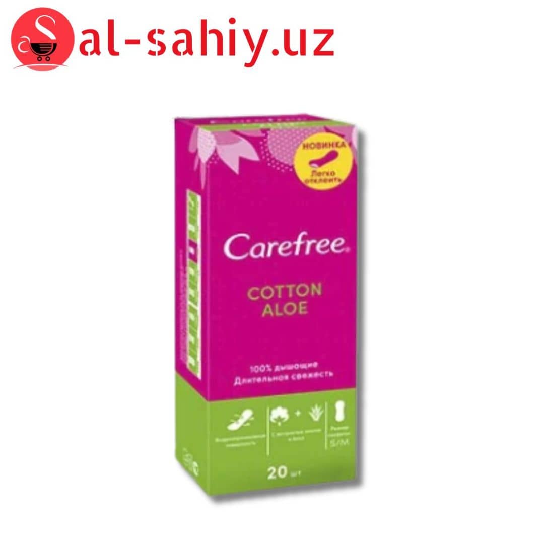 Нежневка Carefree 20шт Алоэ 1