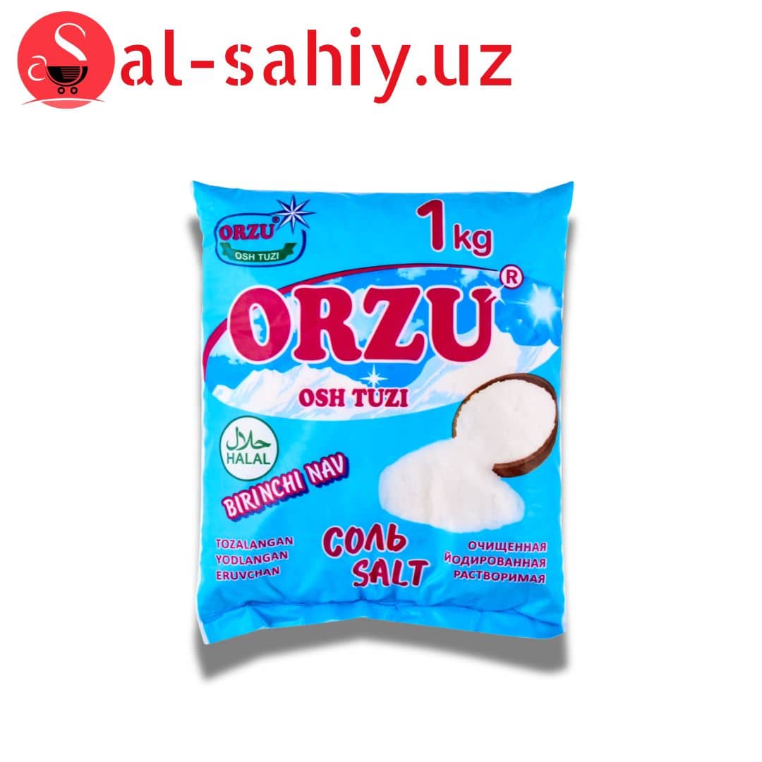 Соль Orzu 1 кг(екстра) 1