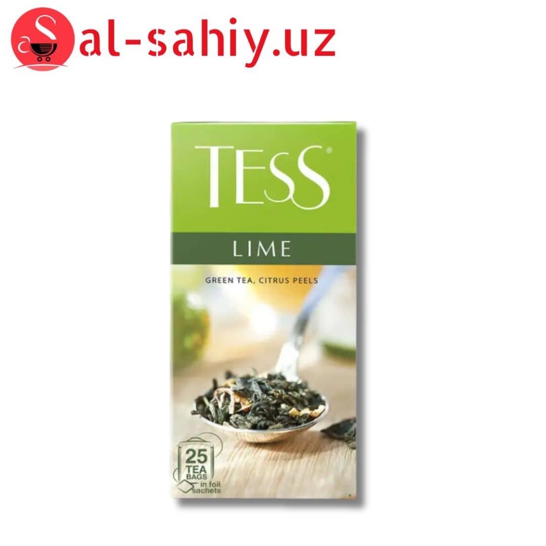 Чай "TESS" зел. Лайм в пакетиках 25шт 1