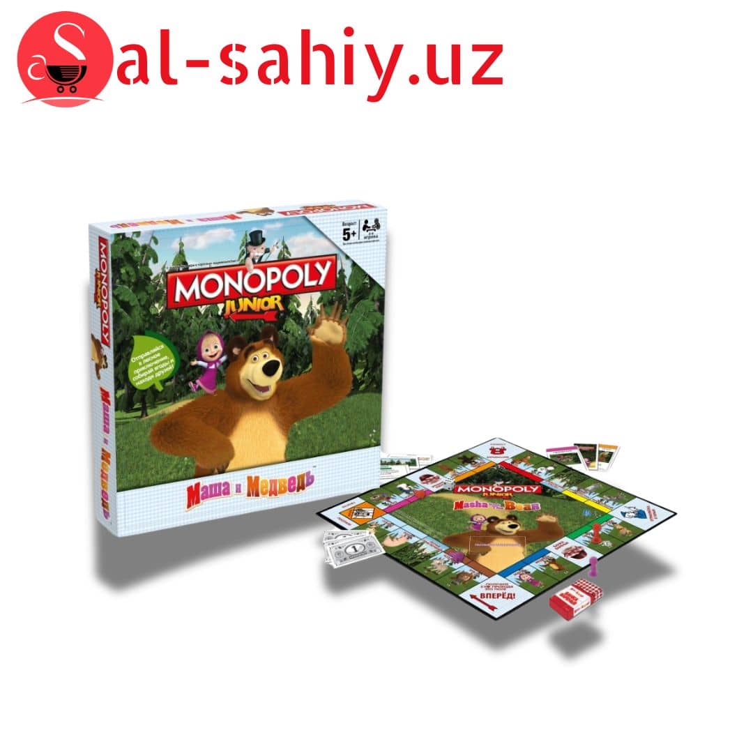 Игрушка - Монополия Маша и Медвед 1