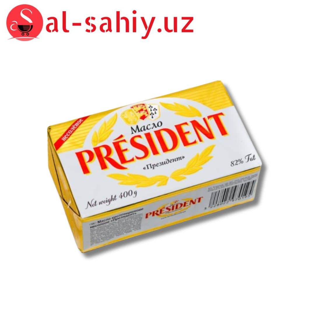 Масло Сливочние "President" 400гр 1