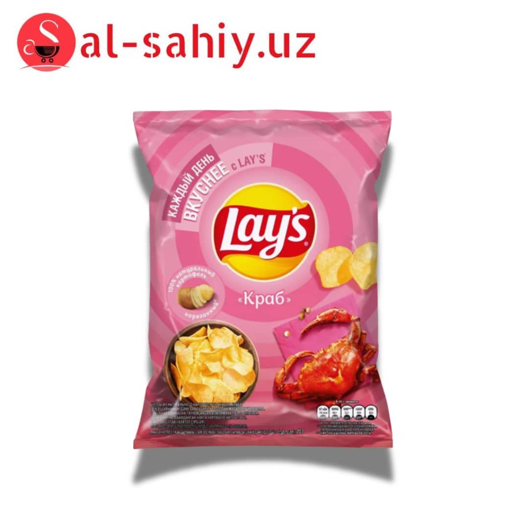 Новый Лейз со вкусом краб  70гр 1