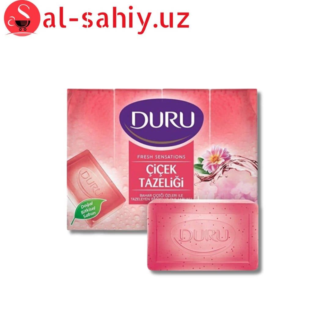 Мыло DURU Fresh Sensations Цветочное облако (4*150г.) 1