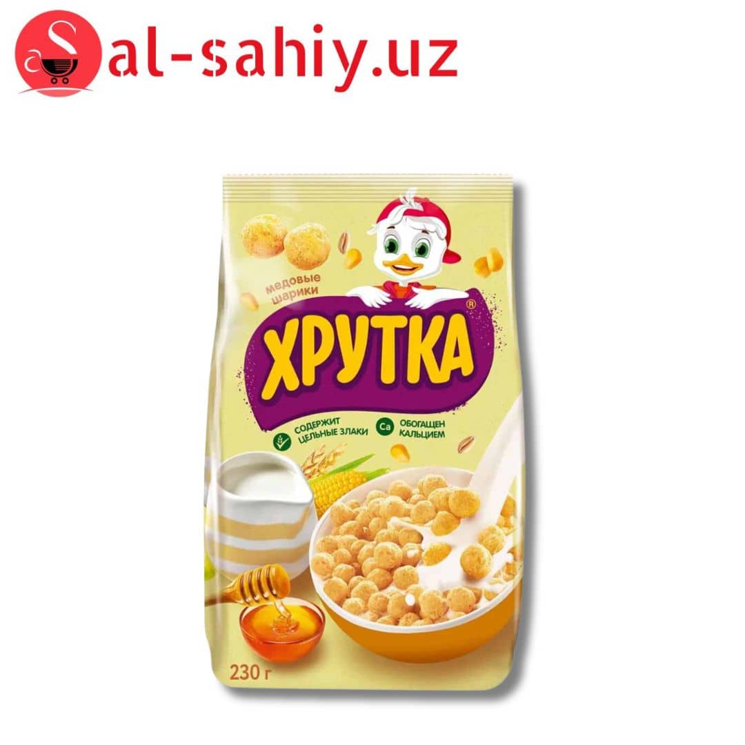 Хрутка готовый завтрак - Медовые Шарики 230г 1