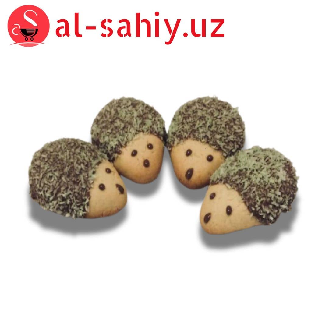 Печенье песочный Ёжик "IZZAT" 1