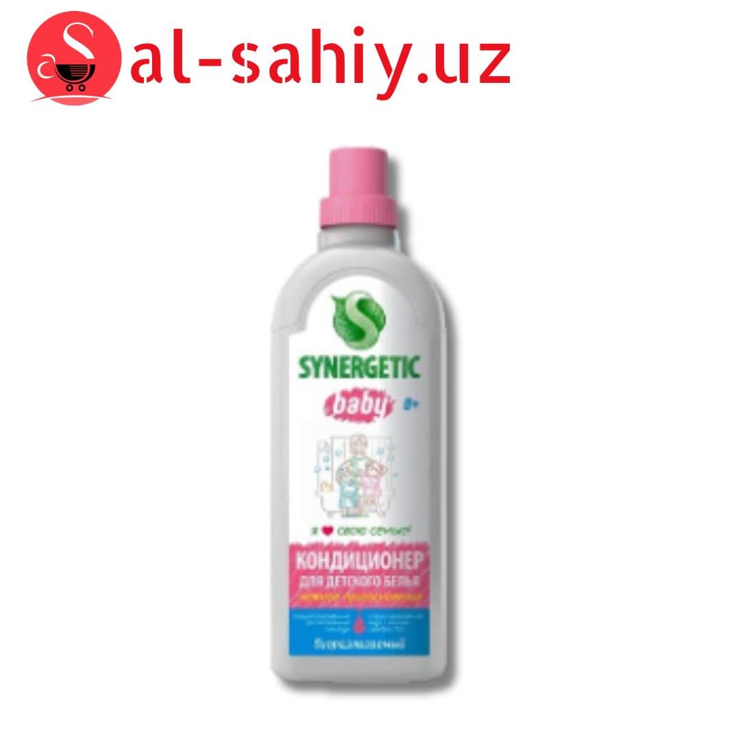 Synergetic Кондиционер для детского белья НЕЖНОЕ ПРИКОСНОВЕНИЕ, 1л. 1