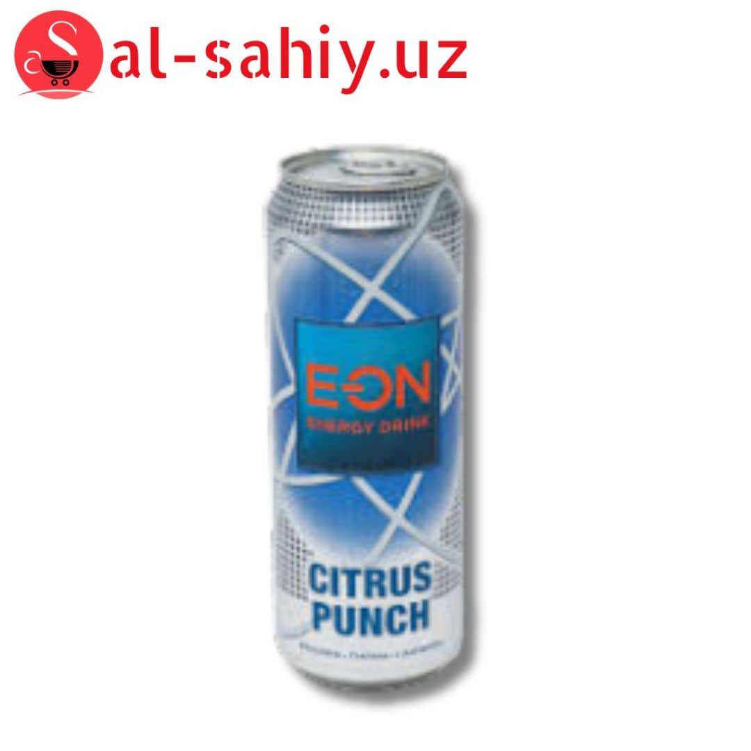 Энергетик E-ON CITRUS PUNCH ж/б 450мл 1