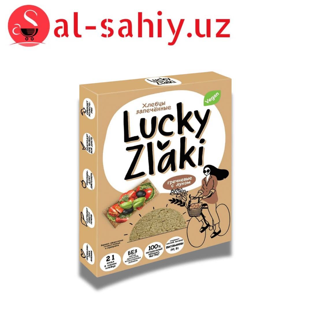 Хлебцы Lucky Zlaki гречневые с луком 72 г 1