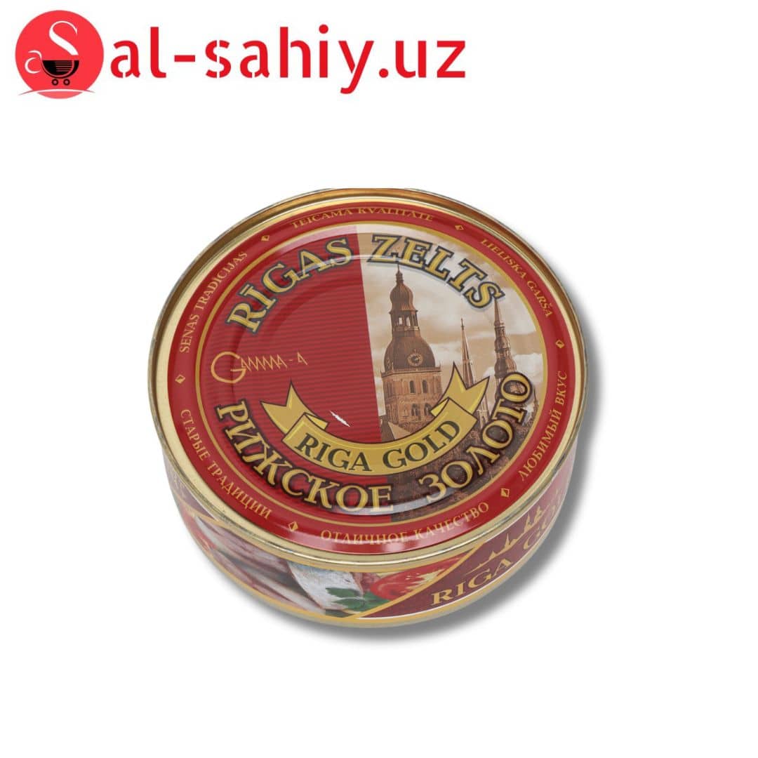 Сельдь в томатном соусе Атлантическая 240гр RIGA GOLD 1
