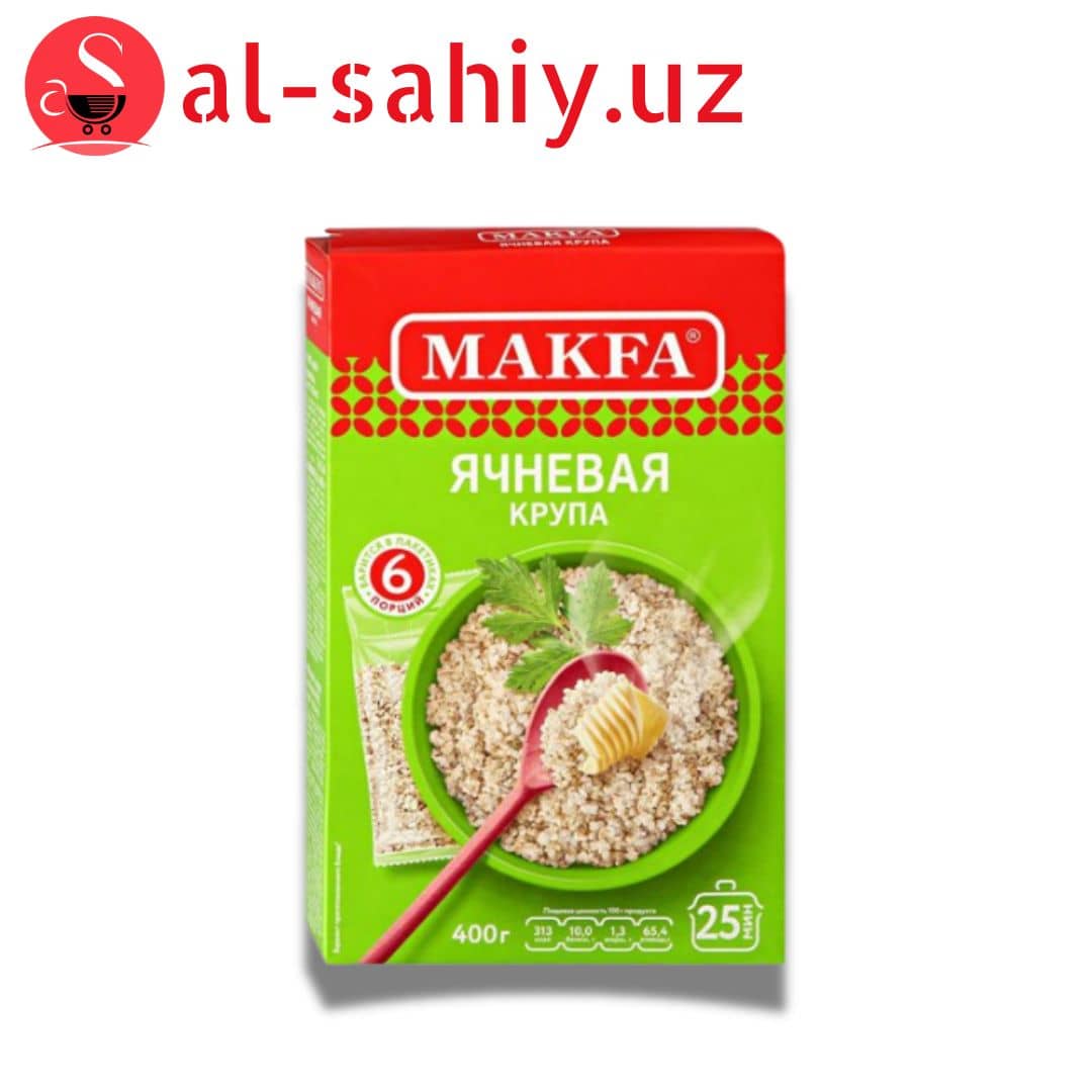 Крупа "MAKFA" ячневая 400гр 1