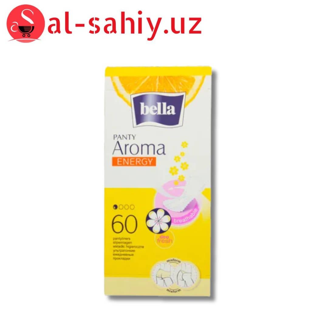 Прокладки многослойные "Bella Panty AROMA Energy" по 60 шт 1