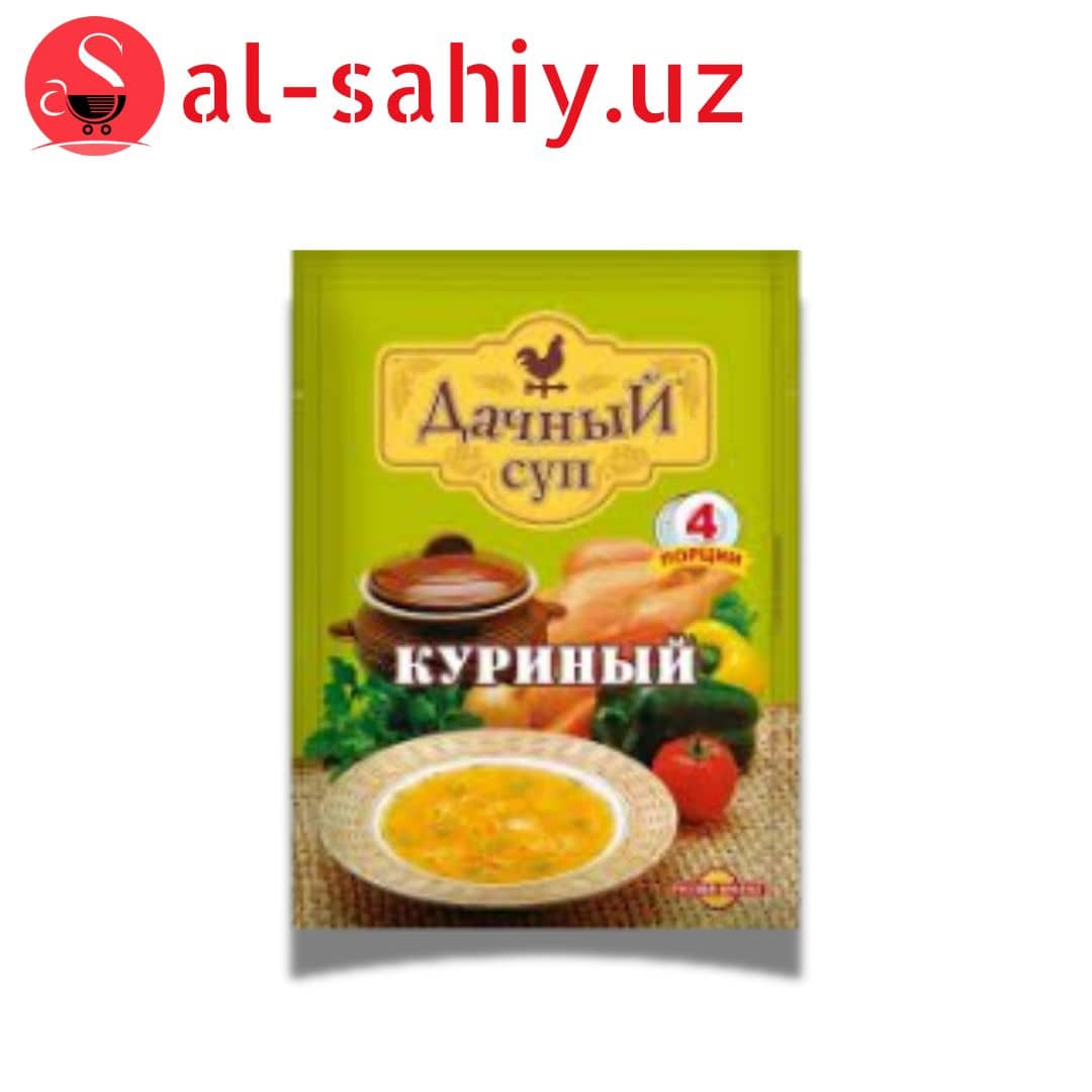 Суп ДАЧНЫЙ КУРИНЫЙ 60г 1