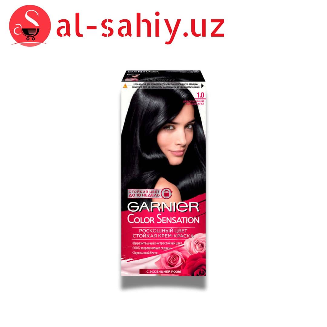 Краска для волос Color Sensation тон 1,0 Драгоценный черный агат 1