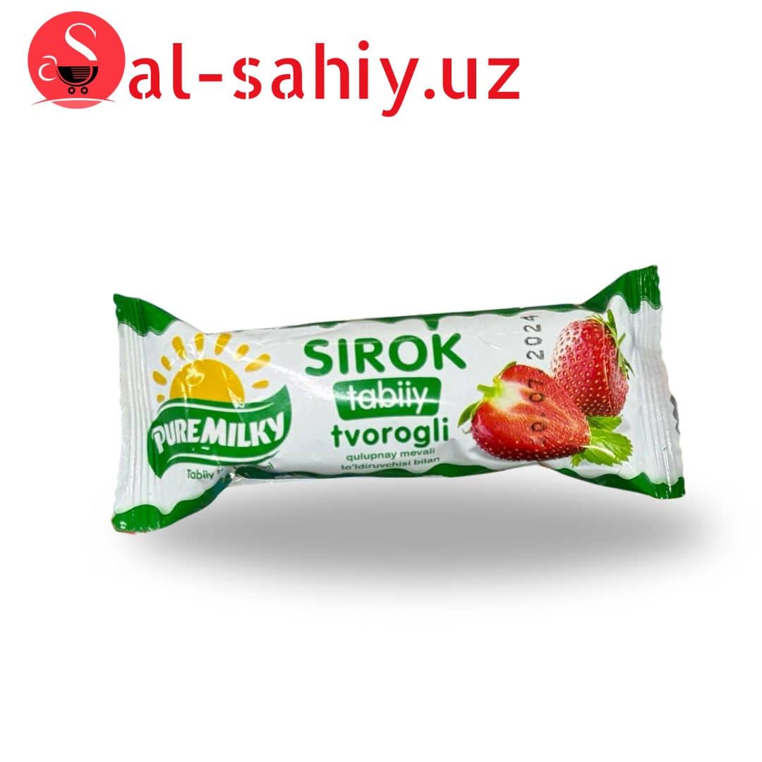 Сырок PURE MILKY Клубника 1