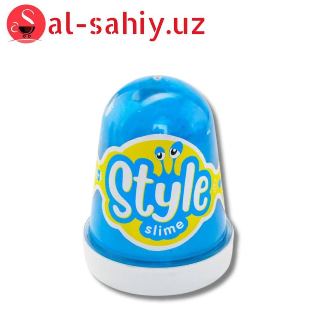 STYLE SLIME Классический "Голубой с ароматом тутти-фрутти" 150мл 1