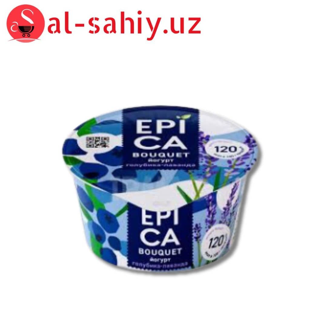 Йогурт EPICA Bouquet голубика-лаванда 4,8% 130 г 1