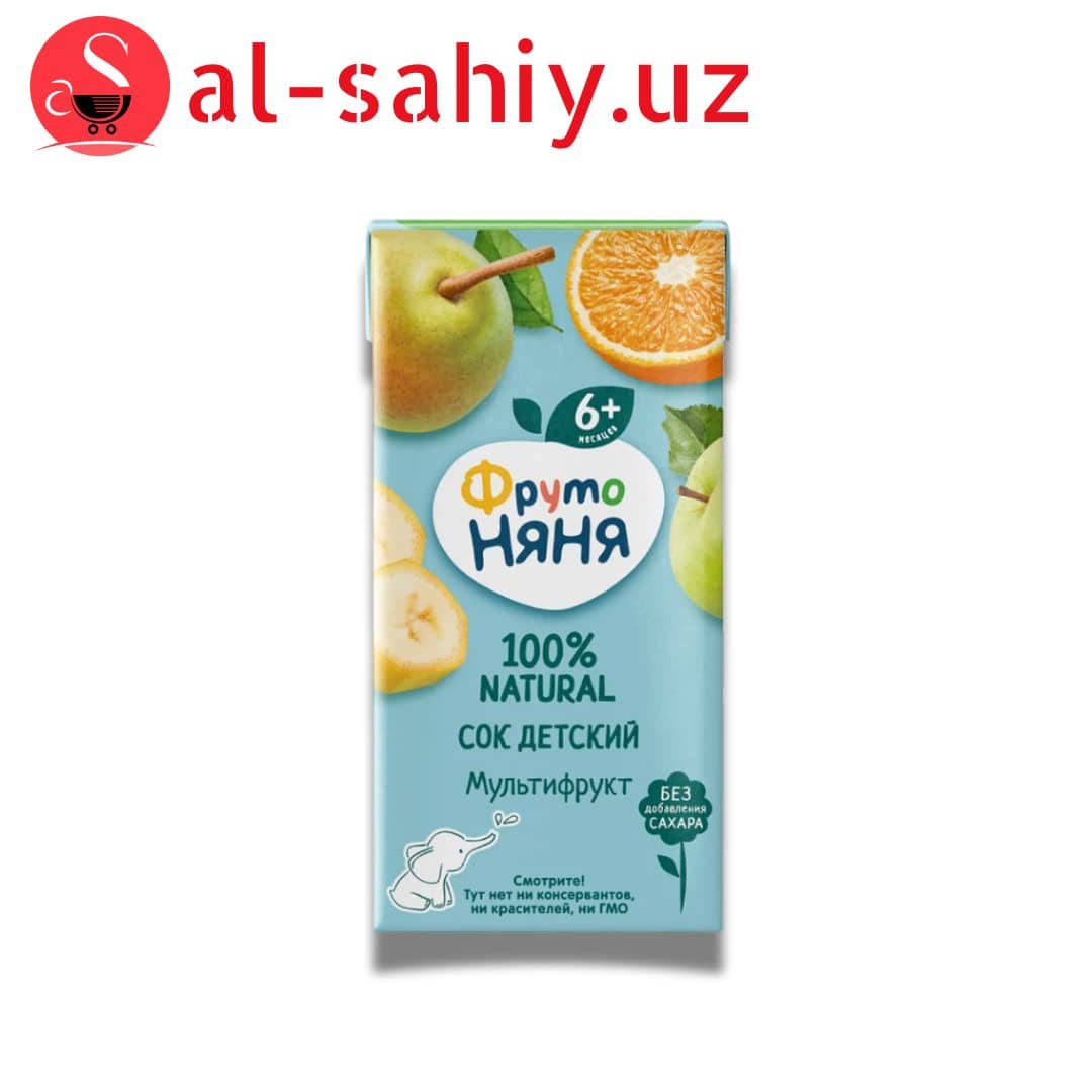 Фруто Няня 0,2л Сок мултьфрукт 1