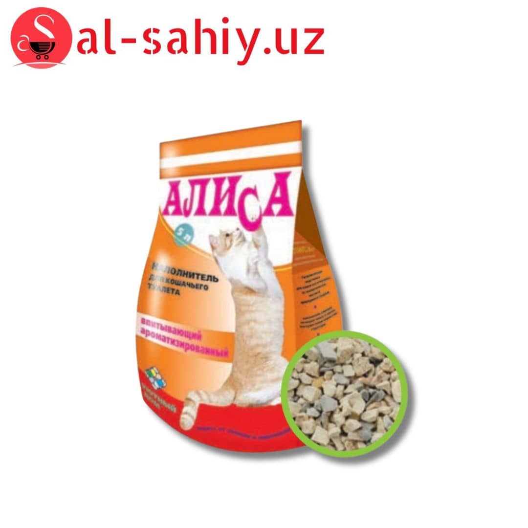 Наполнитель для кошек Алиса 5л ANIMAL 5л 1