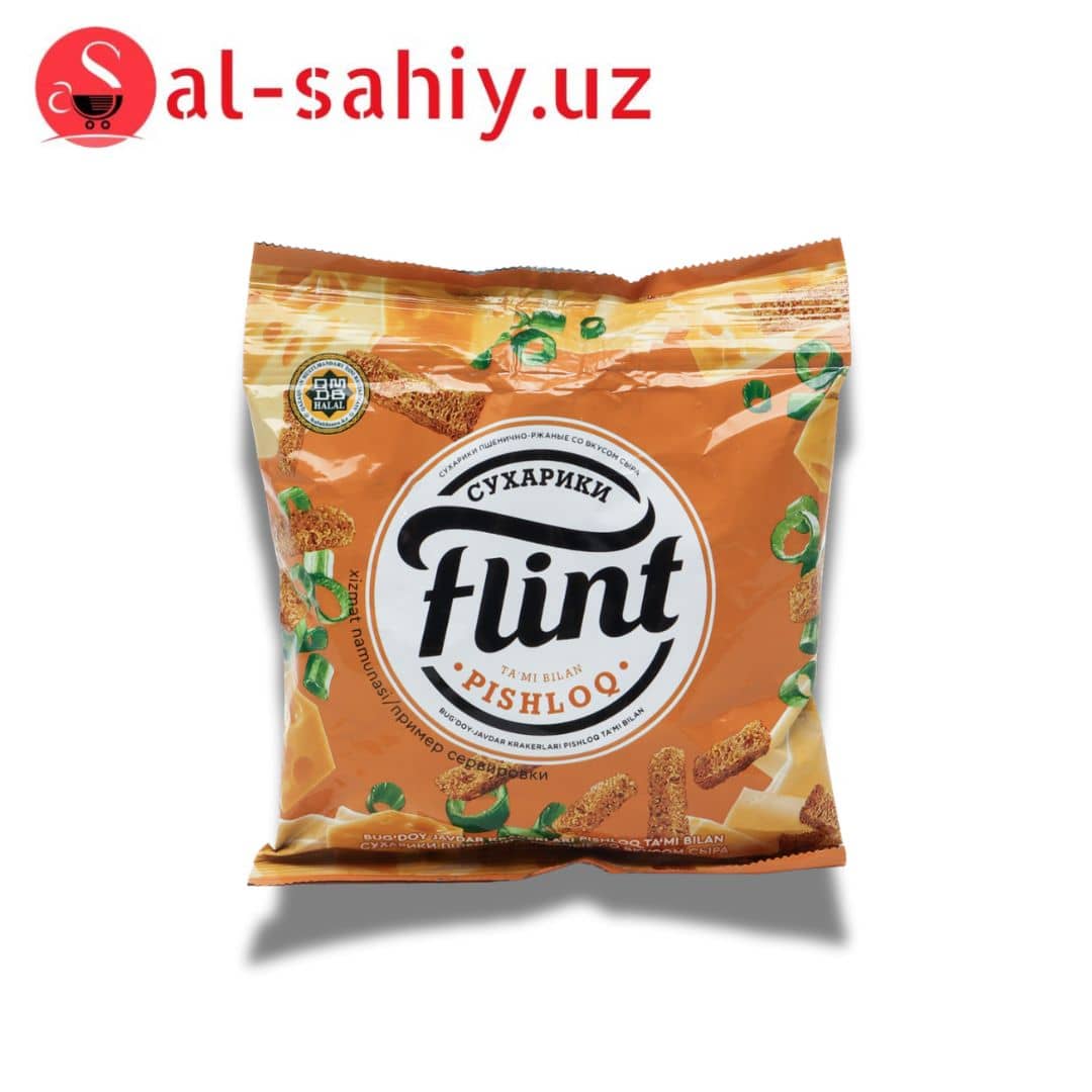 Новый Сухарики FLINT со вкусом сыра 60гр 1